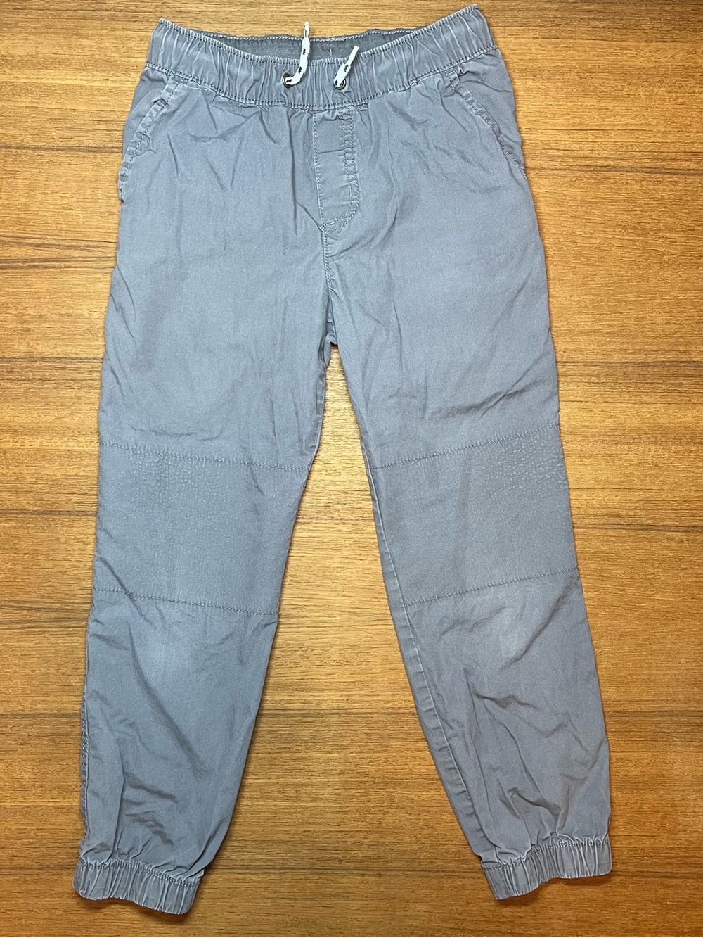 Carter's Boys Size 7 Oeko-Tex Grey Cotton Pull-On Drawstring Joggers